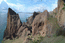 Вид скалы Ивана-Разбойника с Карадага