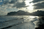 290. 05.02.2005. Вечер. Вид на Карадаг и Коктебельский залив.jpg
