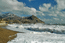 293. 05.02.2005. Утро. Вид на Карадаг с пляжа поселка Курорт.jpg