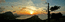 356. 02.04.2005. Рассвет. Панорама.  Вид на Кабак-Кая, гору .jpg